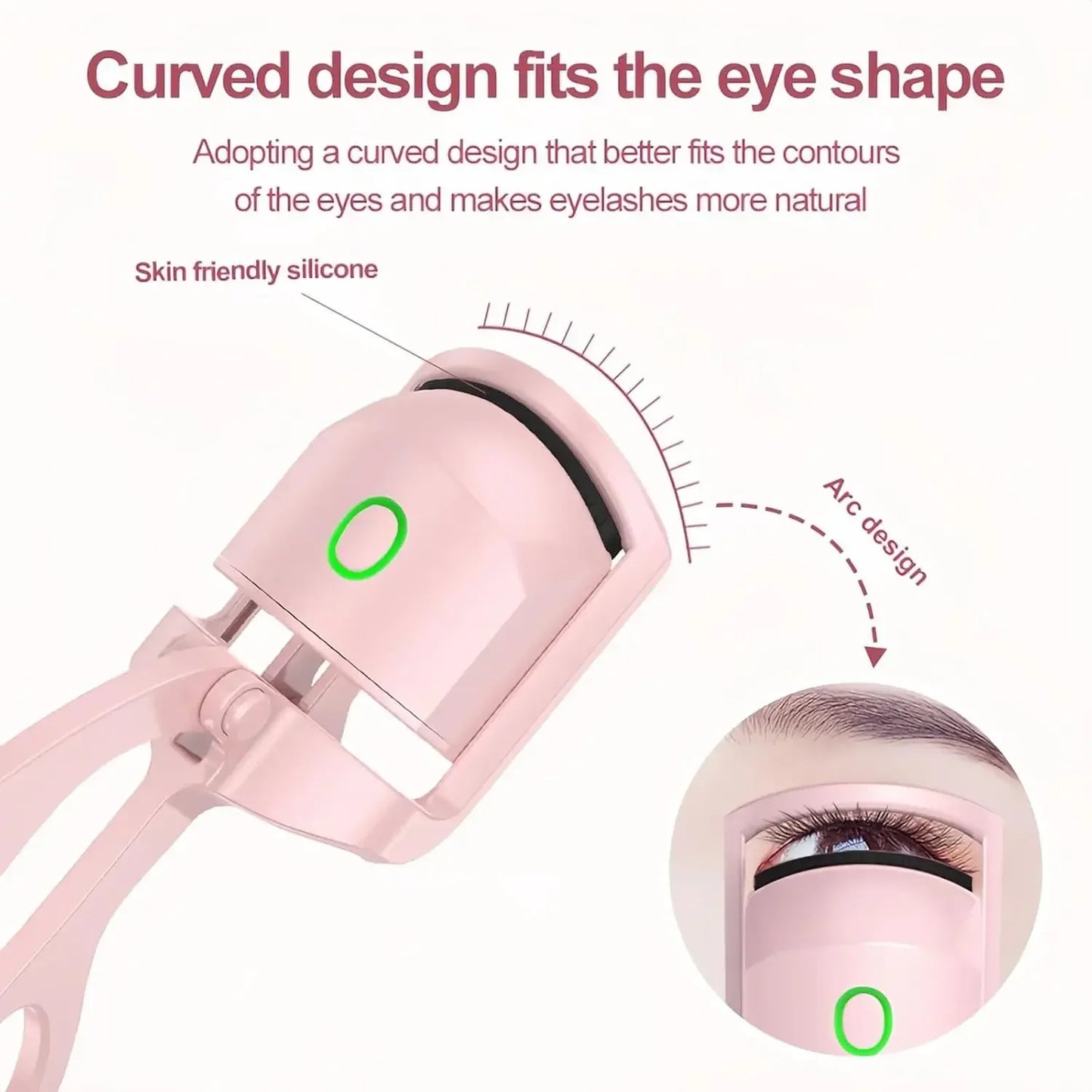 Portable Electric Eyelash Curler