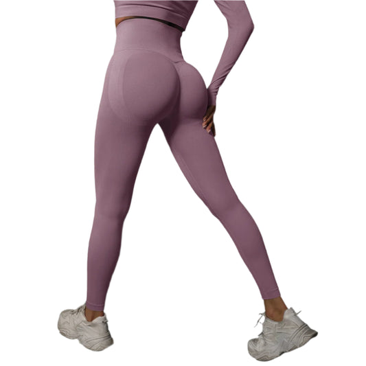 High Waist Yoga Leggings - "Try me"