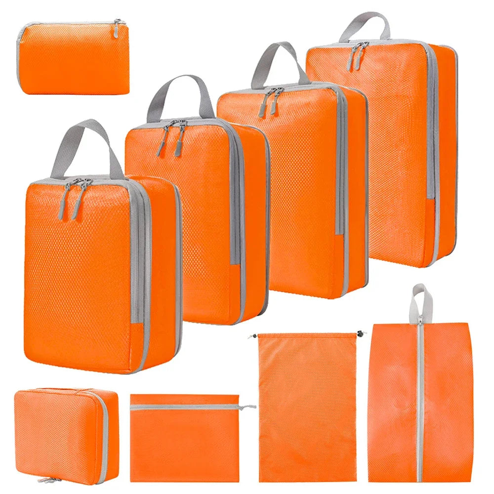Travel Packing Cubes - 9pcs/set