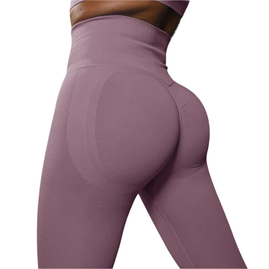 High Waist Yoga Leggings - "Try me"