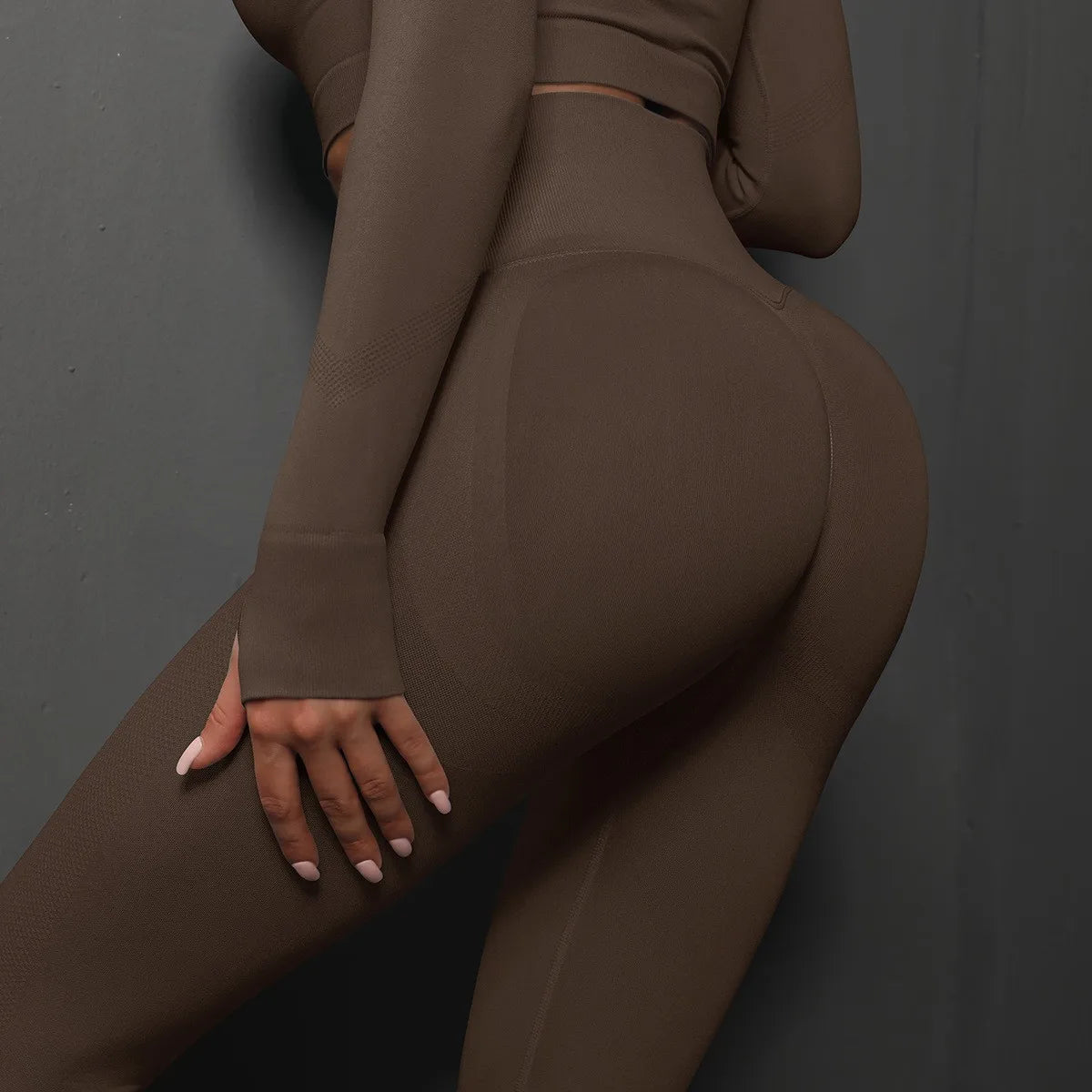 High Waist Yoga Leggings - "Try me"
