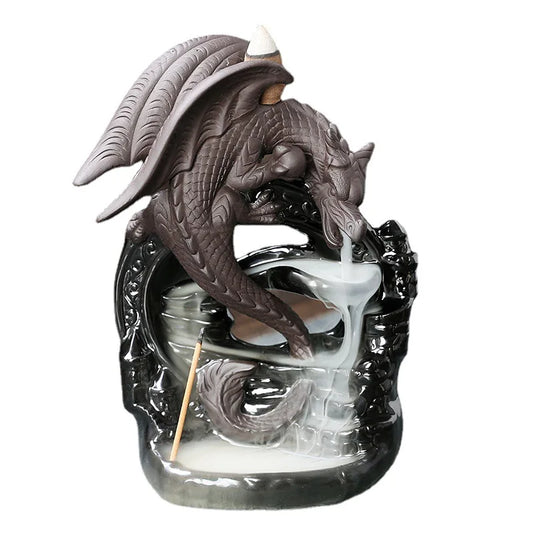 Ceramic Dragon Incense Burner