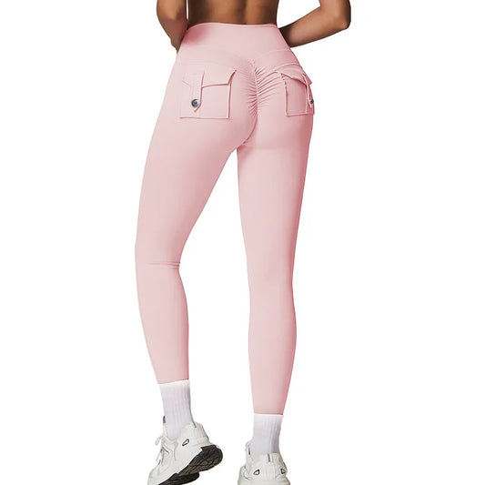 Fitness Yoga Leggings with Pockets - "Indiya"