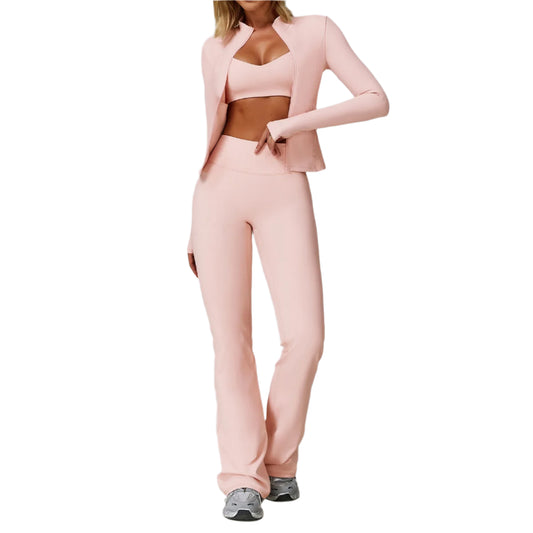 Yoga Set for Women - Sportswear - Gym Set - Workout Clothes - "Thank you, next"