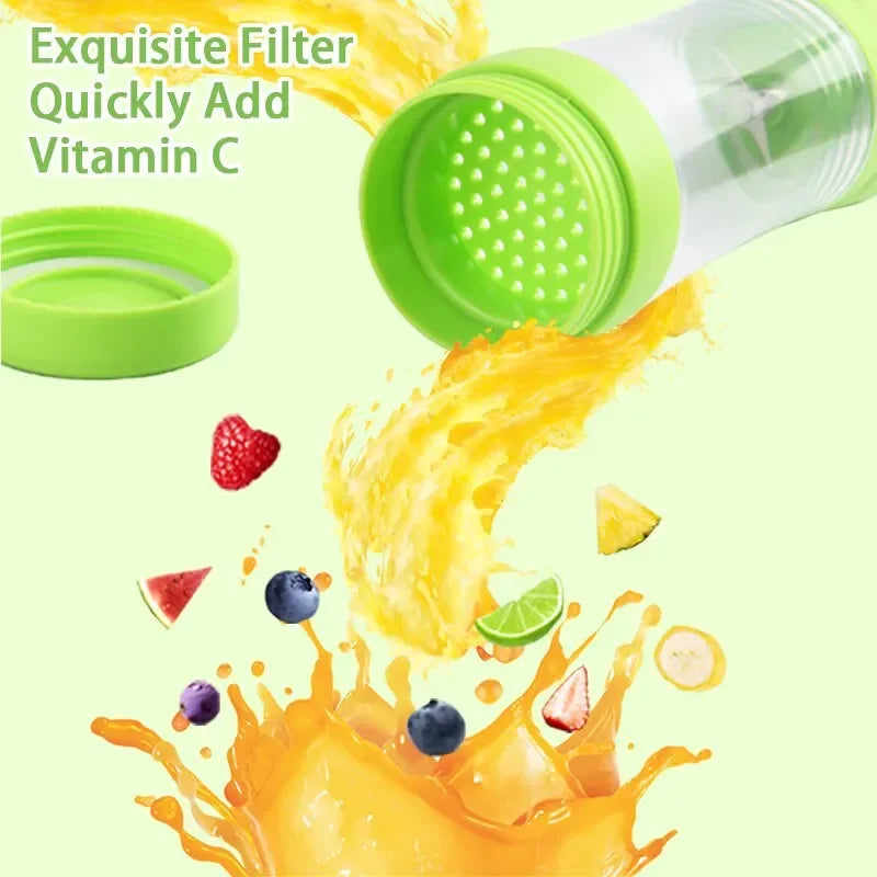 Portable Blender - 380Ml Traveling Fruit Juicer