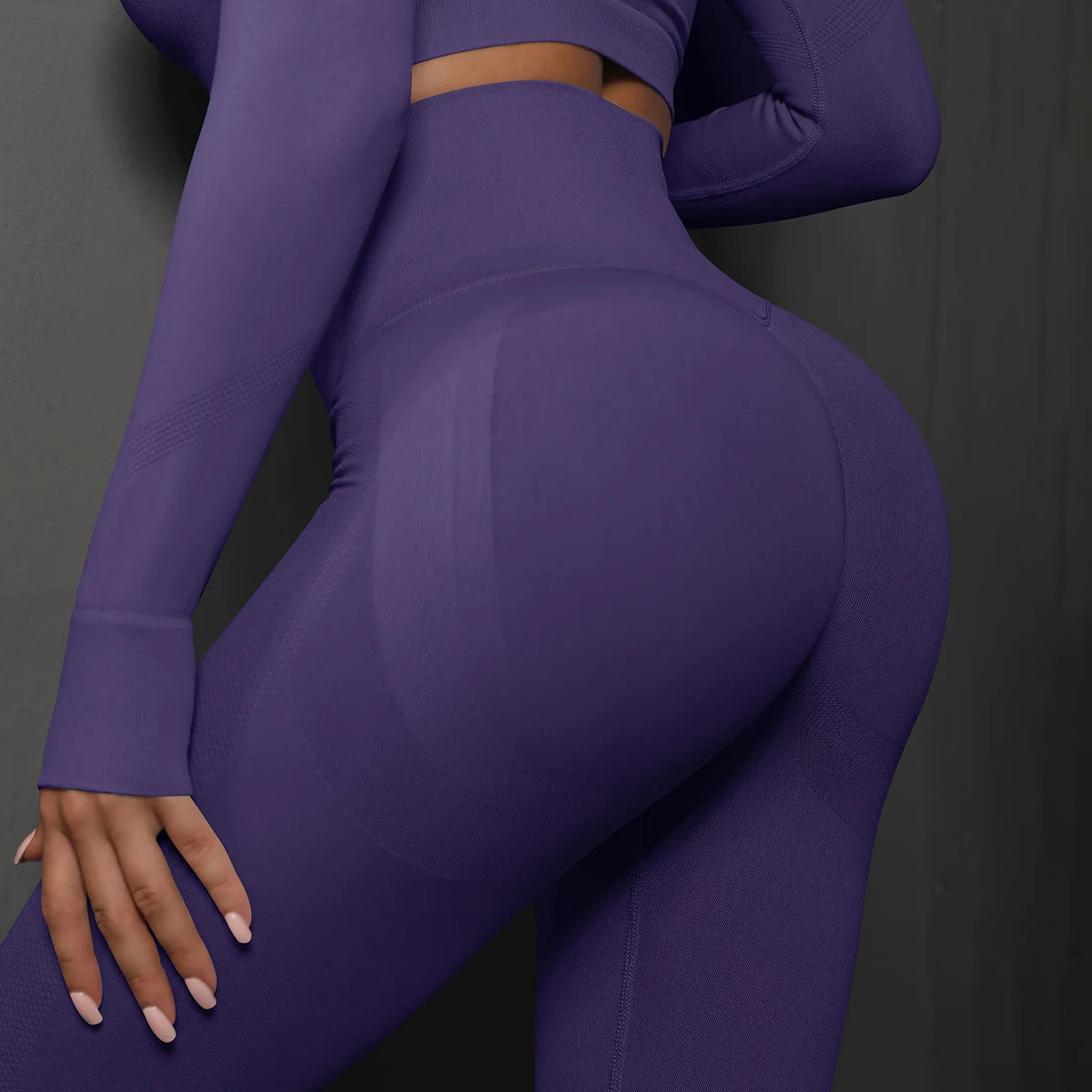 High Waist Yoga Leggings - "Try me"