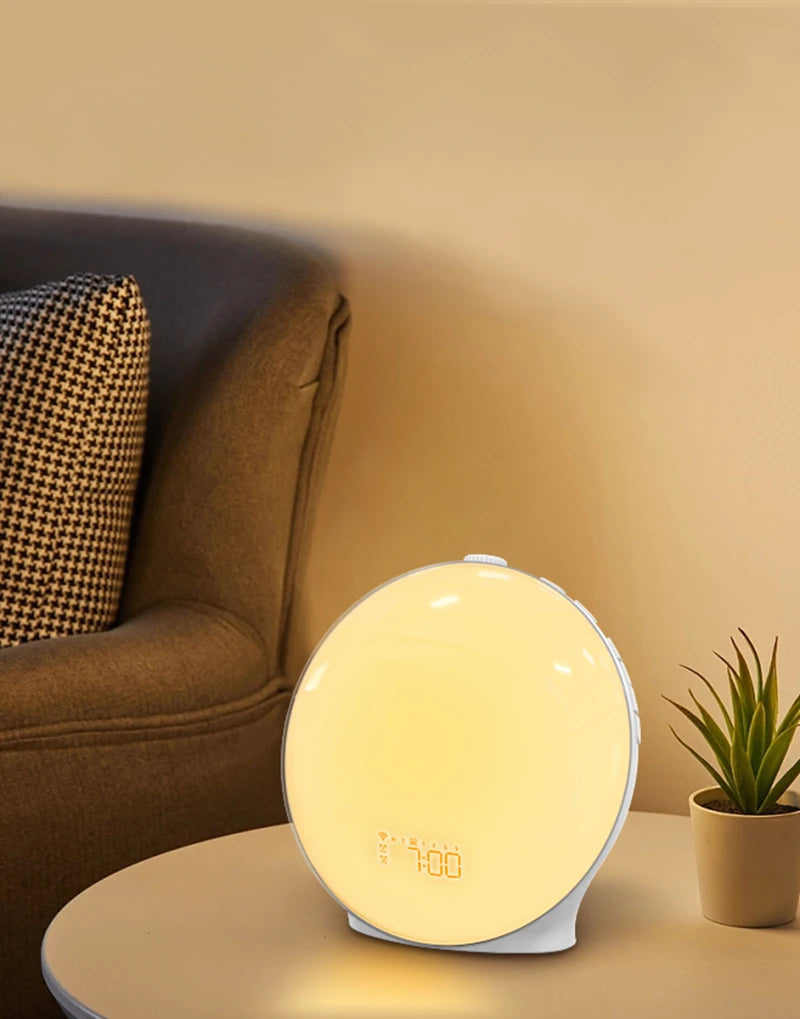 Wake Up Light Alarm Clock - Sunrise/Sunset Simulation