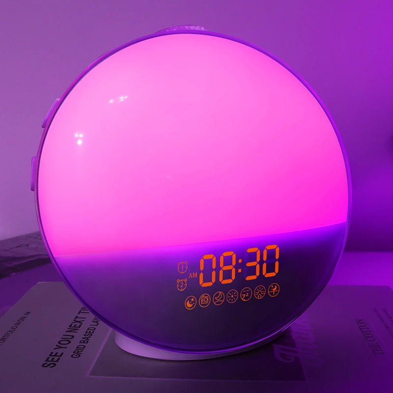 Wake Up Light Alarm Clock - Sunrise/Sunset Simulation
