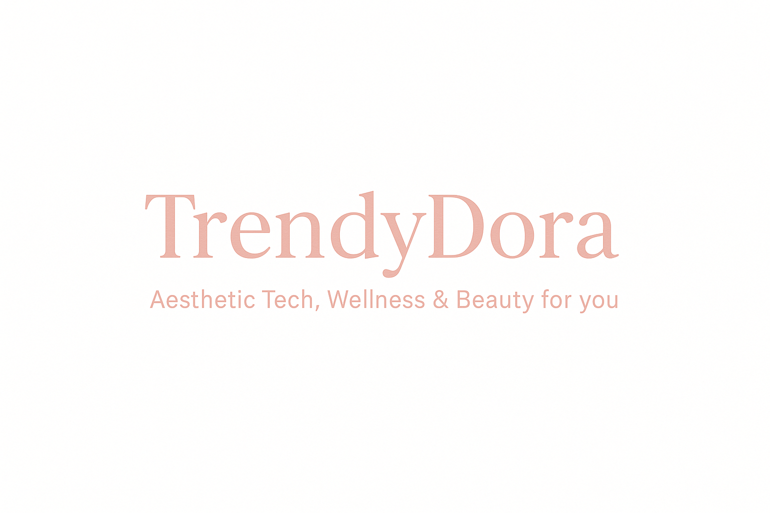 TrendyDora Logo - Corrected Wellness